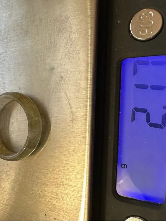 Smooth Green Jasper Ring - Picture 4 of 11